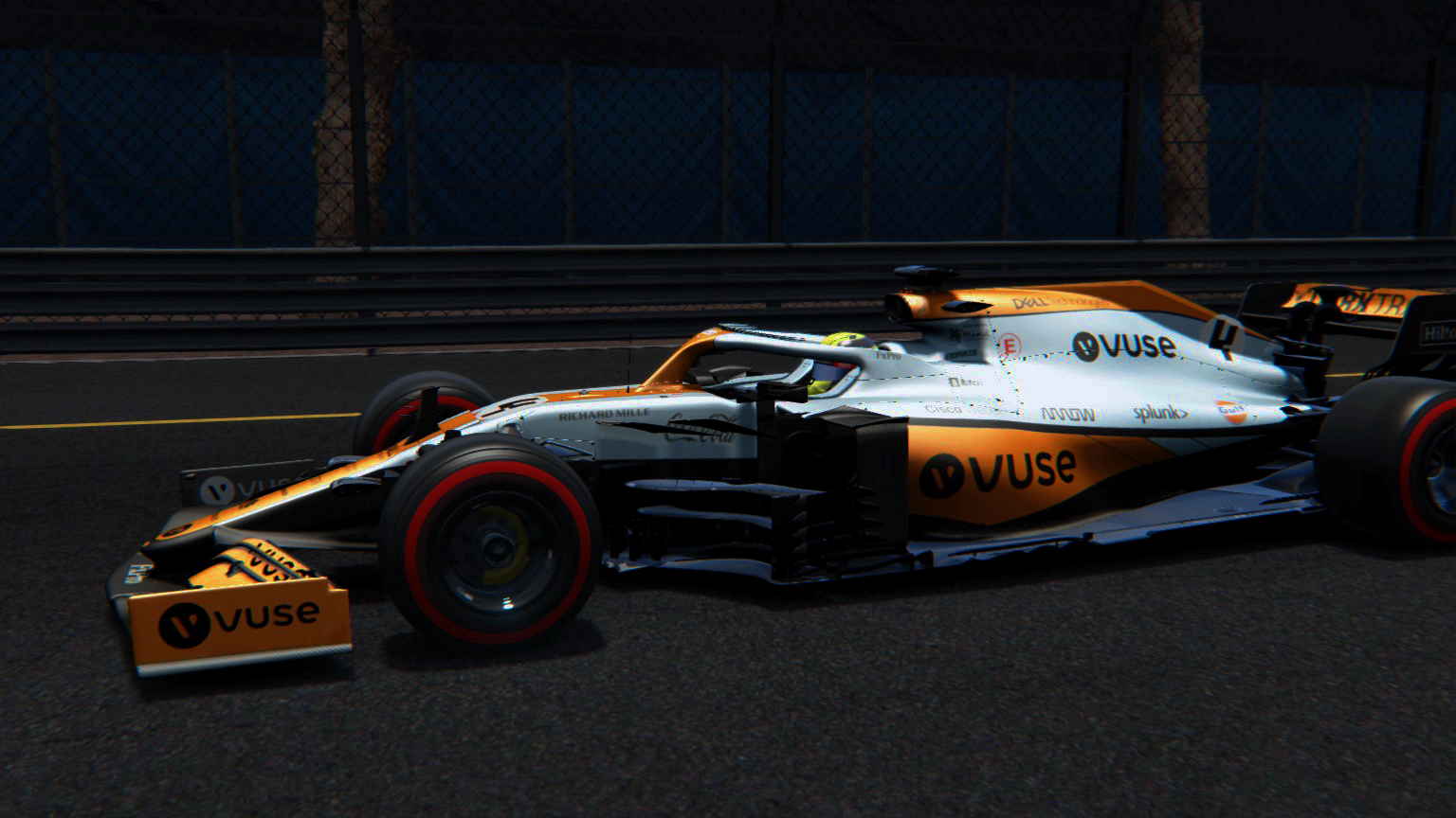 McLaren's one off Gulf livery at Monaco